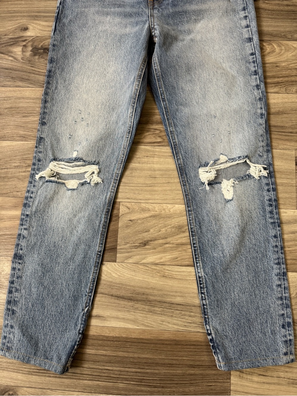 RE/DONE Super High Drain Pipe Jeans Size 25 - Picture 4 of 13